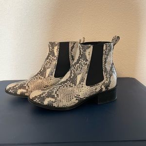 Steve Madden Snake Booties